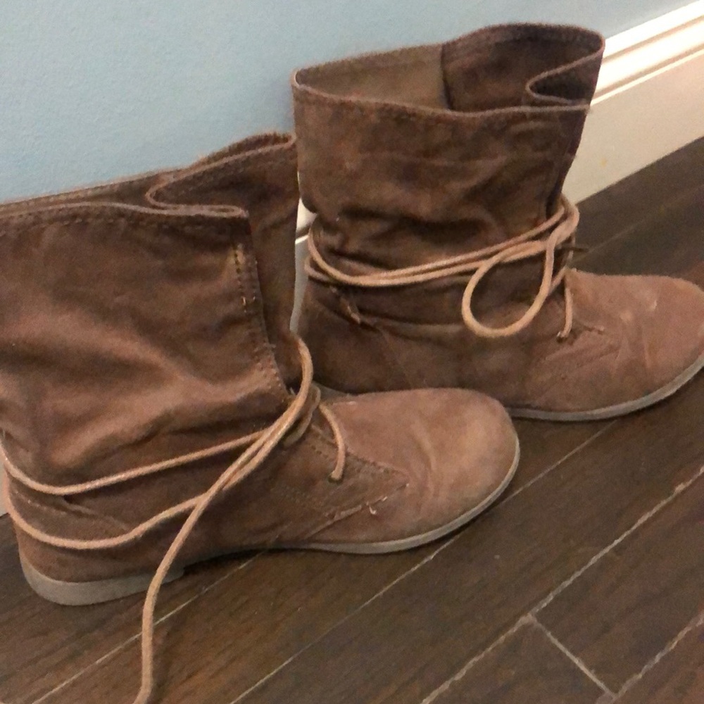 Brown boots